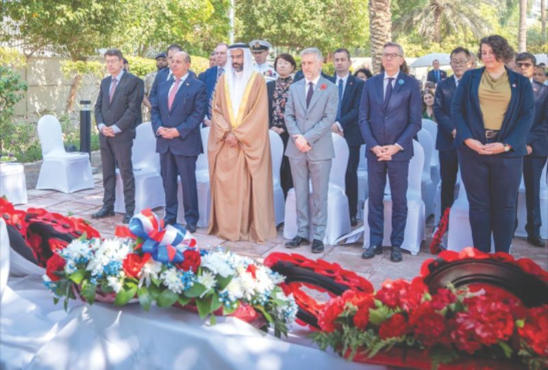 British Embassy marks Remembrance Day